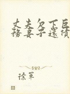 丈夫欠下巨额债务妻子还债电影