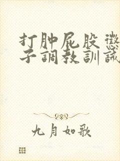 打肿屁股惩罚鞭子调教训诫文封面