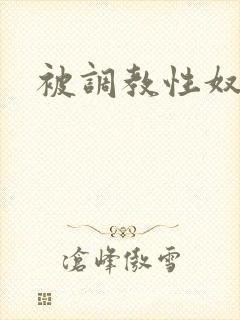 被调教性奴隶封面