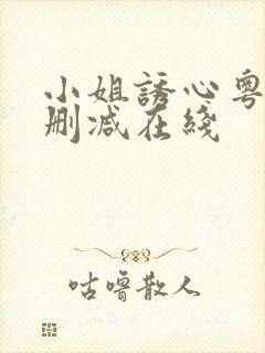 小姐诱心粤语未删减在线封面