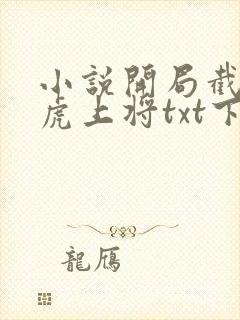 小说开局截胡五虎上将txt下载