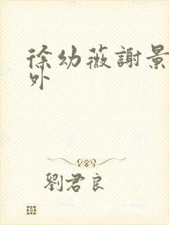 徐幼薇谢景玹番外封面