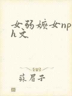 女弱嬷女np高h文封面