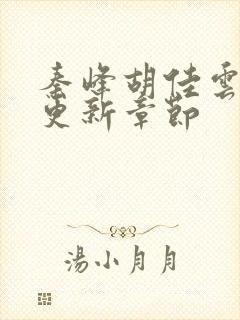 秦峰胡佳云最新更新章节