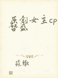 原创女主cp高启盛封面