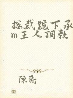 总裁跪下承欢sm主人调教