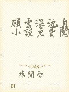 顾云深沈月西的小说免费阅读