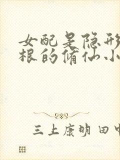 女配是隐形冰灵根的修仙小说