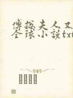傅总夫人又惊艳全球小说txt