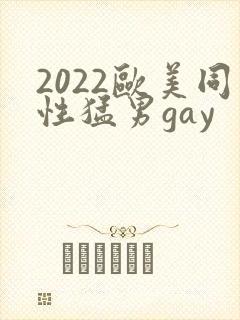 2022欧美同性猛男gay