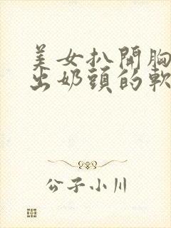 美女扒开胸罩露出奶头的软件