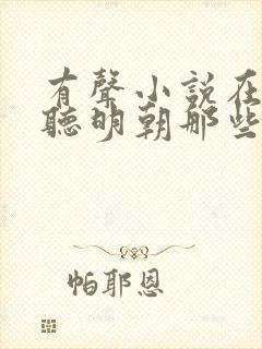 有声小说在线收听明朝那些事