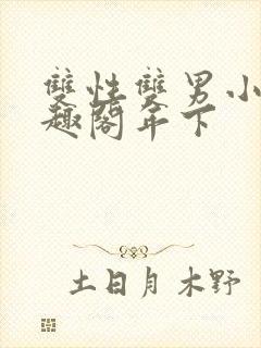 双性双男小说笔趣阁年下