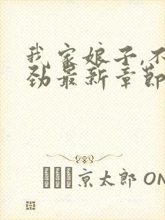 我家娘子,不对劲最新章节封面