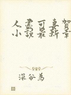 人尽可妻贺云舒小说最新章节更新封面