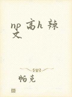 np 高h 辣文封面