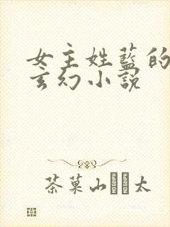 女主姓蓝的穿越玄幻小说封面