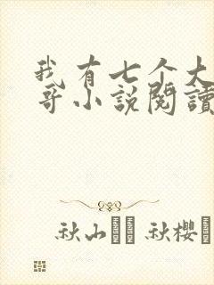 我有七个大佬哥哥小说阅读全部封面