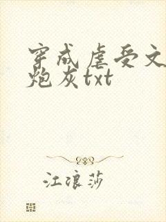 穿成虐受文里的炮灰txt
