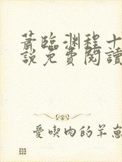 萧临渊程十鸢小说免费阅读最新章节封面