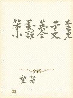 笨蛋英子李力雄小说全文免费阅读无