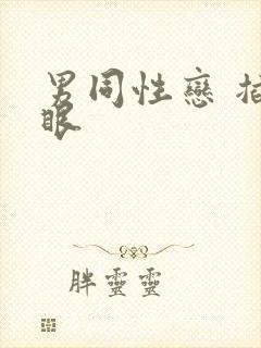 男同性恋 插屁眼