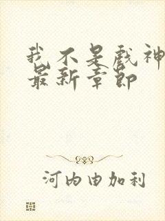 我不是戏神小说最新章节封面