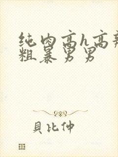 纯肉高h高辣黄粗暴男男