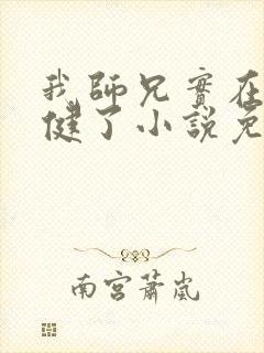 我师兄实在太稳健了小说免费完本封面