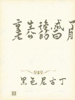 重生后,成了渣老公的白月光章节封面