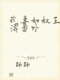 我妻如奴王琳和涛番外