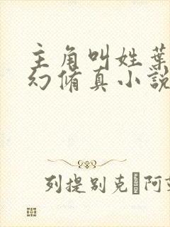 主角叫姓叶的玄幻修真小说封面