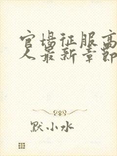 官场征服高官夫人最新章节列表