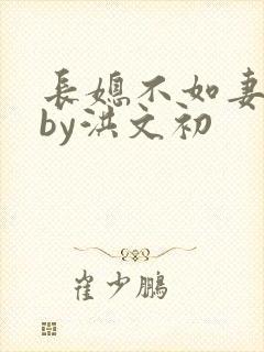 长媳不如妻小说by洪文初