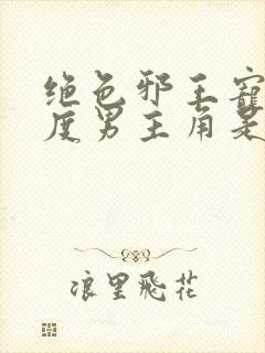 绝色邪王宠妻无度男主角是谁