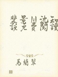 裴景川沈知意小说免费阅读最新章节