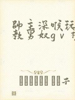 帅主深喉玩奴调教男奴gⅴ视频