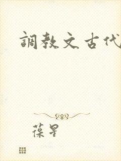 调教文古代h封面
