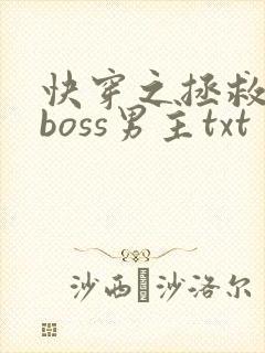 快穿之拯救黑化boss男主txt