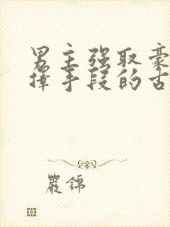 男主强取豪夺不择手段的古言