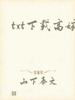 txt下载高嫁