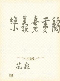 绝美妻子的秘密小说免费阅读