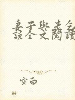 妻子与老乞丐小说全文阅读