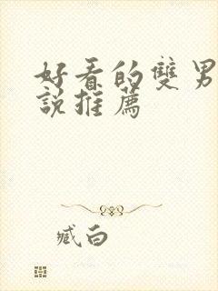 好看的双男主小说推荐