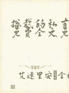 总裁的私有宝贝免费全文免费阅读