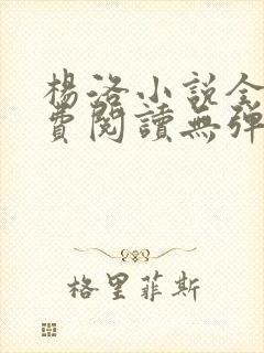 杨洛小说全文免费阅读无弹窗下载