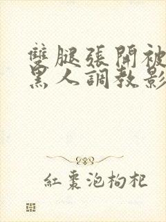 双腿张开被9个黑人调教影片封面