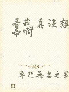 看我真没想当皇帝啊