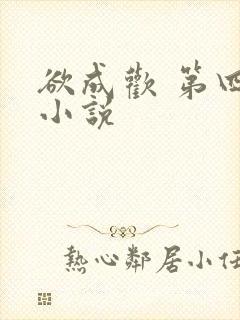 欲成欢 第四部小说