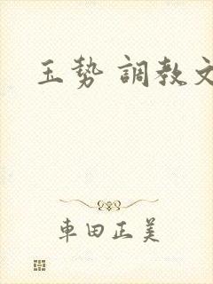 玉势 调教文